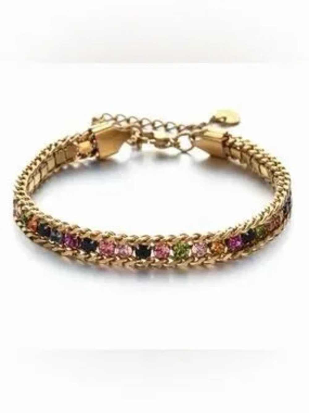 Multicolor Tennis Bracelet